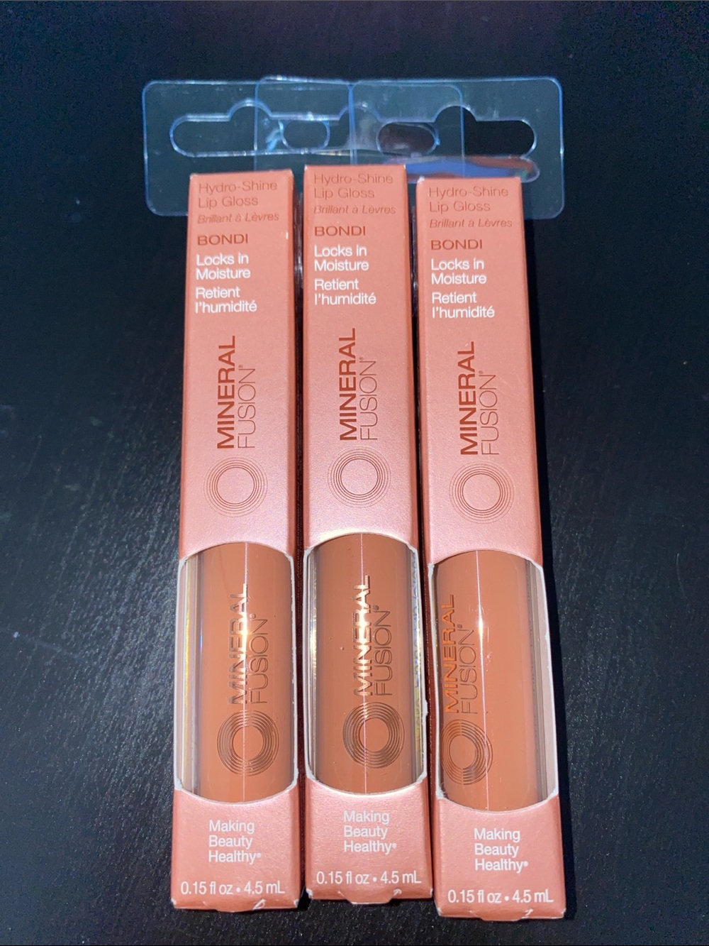 Mineral Fusion Hydro Shine Lip Gloss BONDI Set
